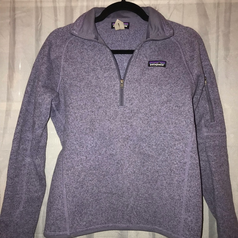 Size small light purple Patagonia better sweater